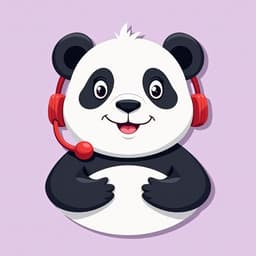 Mascot of Gấu Cười (Smiley Panda), MONA's AI AI Customer Care agent