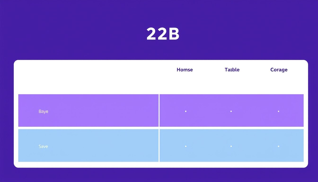 Comparison Table illustration