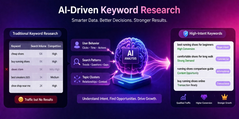 Research keyword by AI SEO