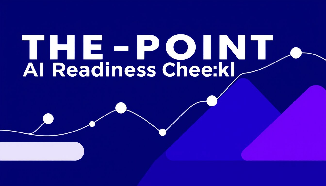 The -Point AI Readiness Checklist illustration