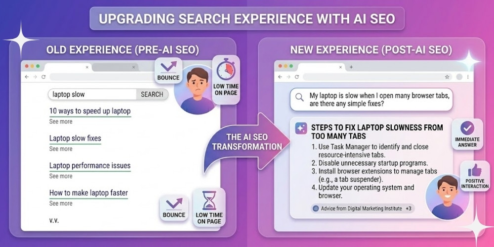 AI SEO service elevated user experience