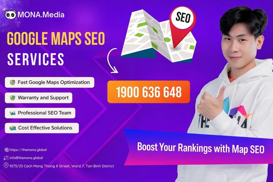 Start using MONA Global's Google Maps SEO services