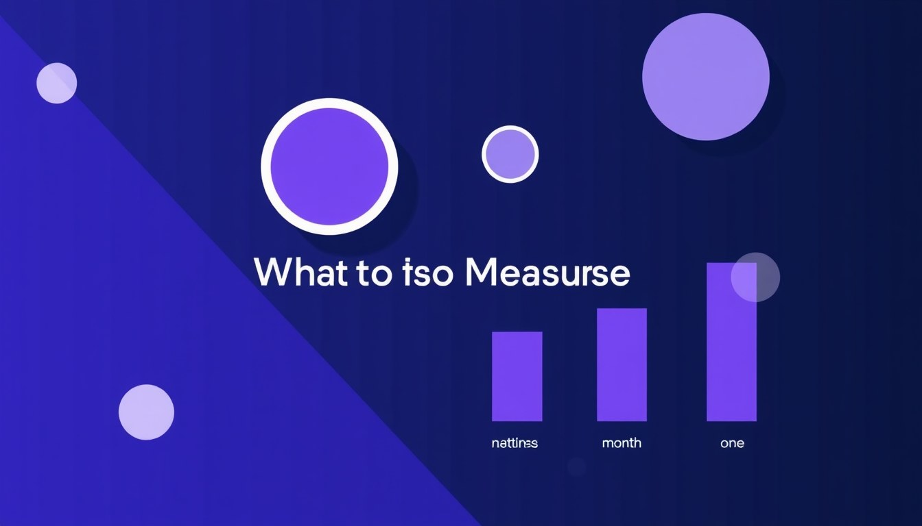 What to Measure in Week One and Month One illustration