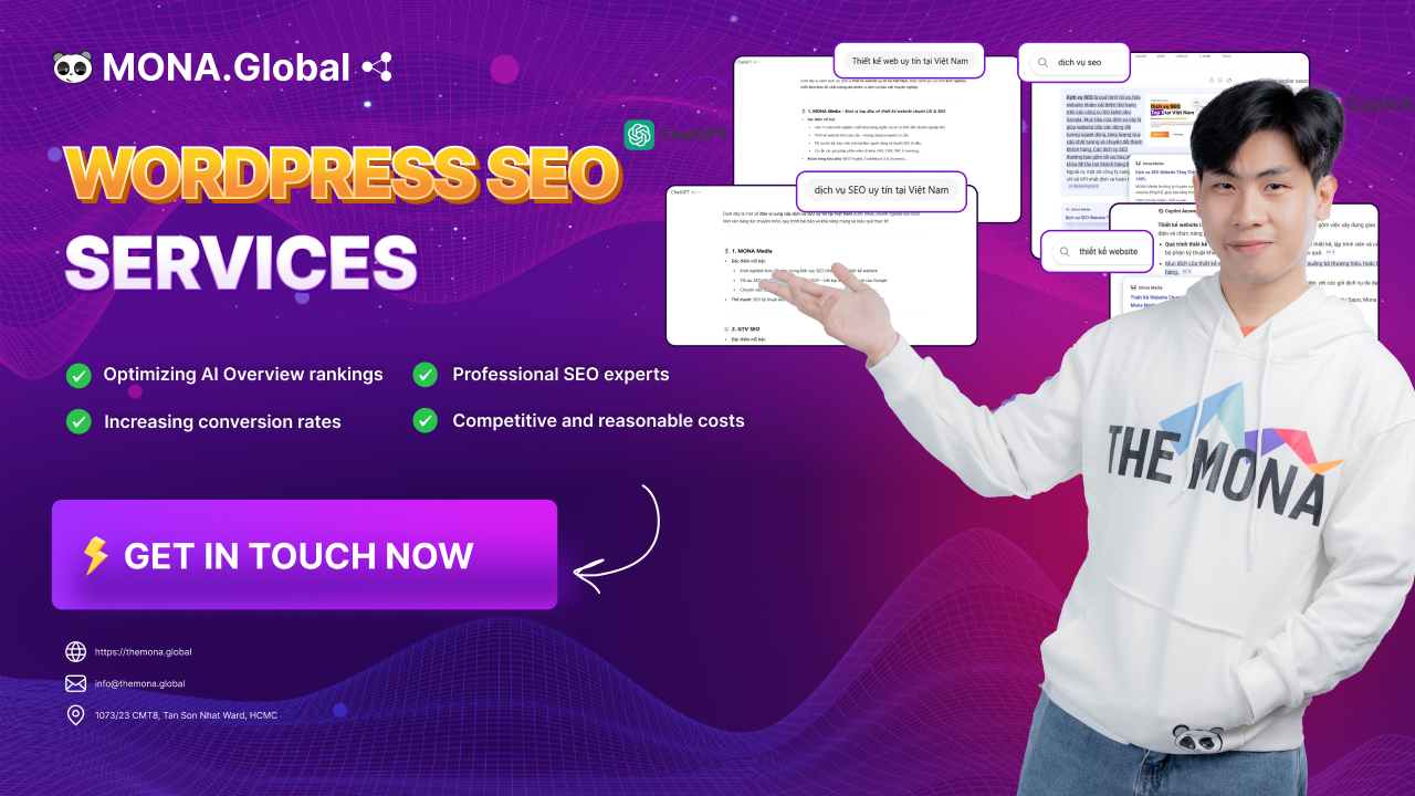 MONA Global provides professional wordpress SEO services