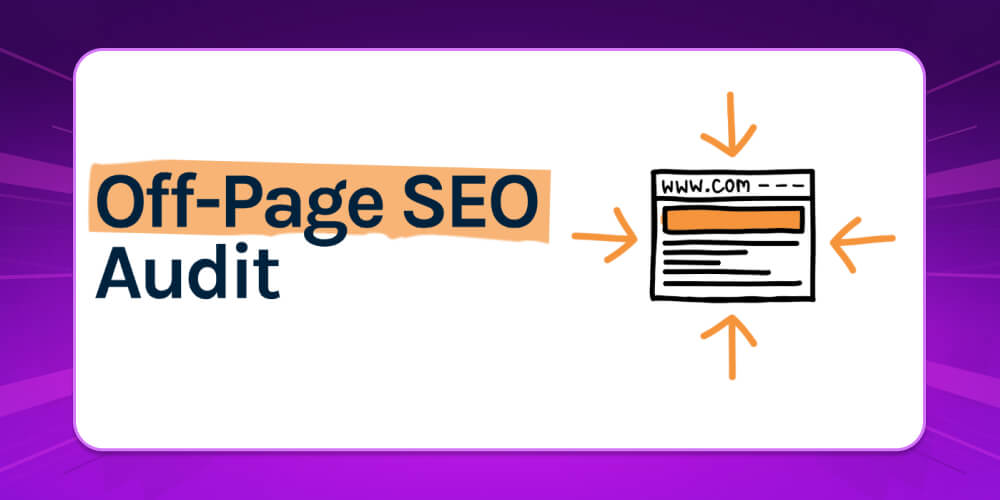 Off-page SEO audit