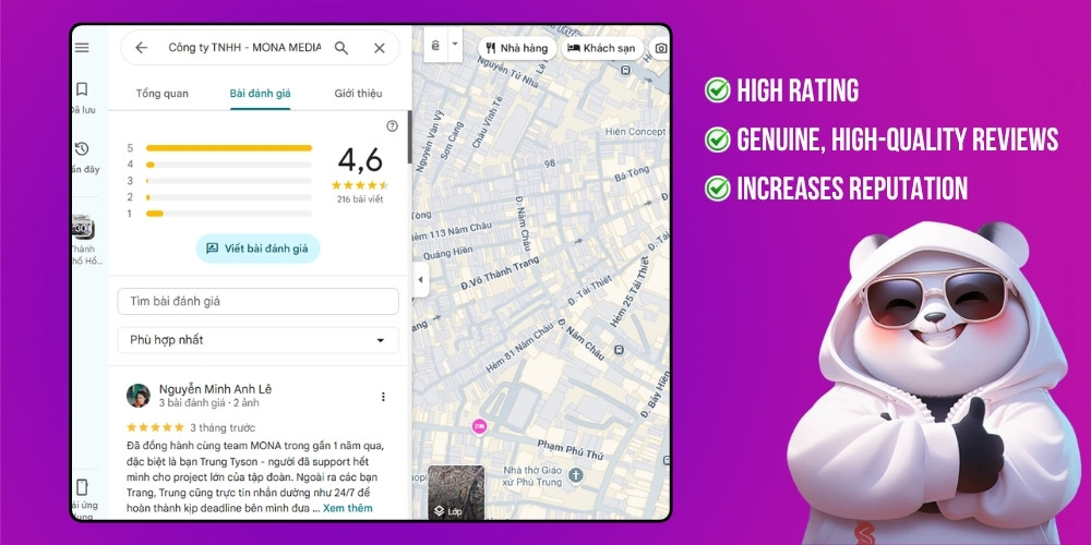 Ratings, reviews, and online reputation signals