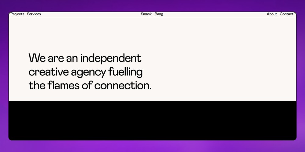 Creative ad agency Smack Bang