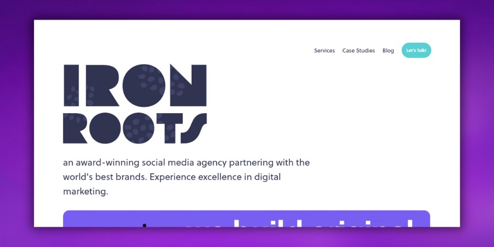 Iron Roots - One of the best social media agencies