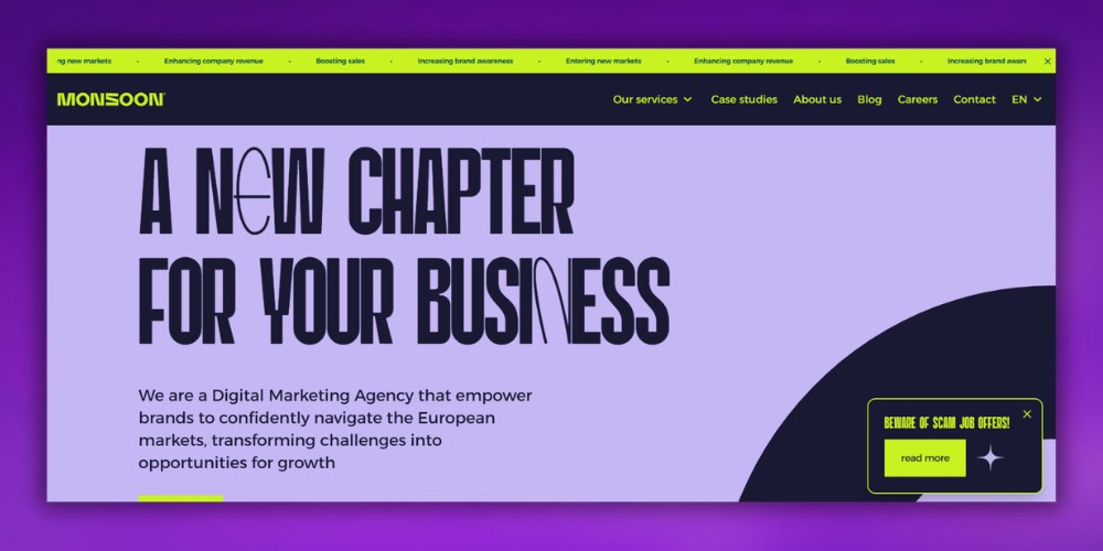 Social media agency MONSOON