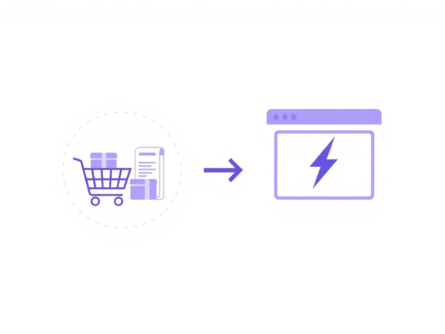 Headless commerce architecture separating the storefront frontend from the commerce engine backend