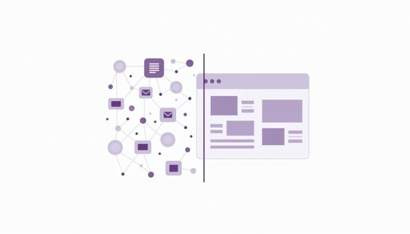Disconnected spreadsheets and whiteboards versus a single unified ERP system