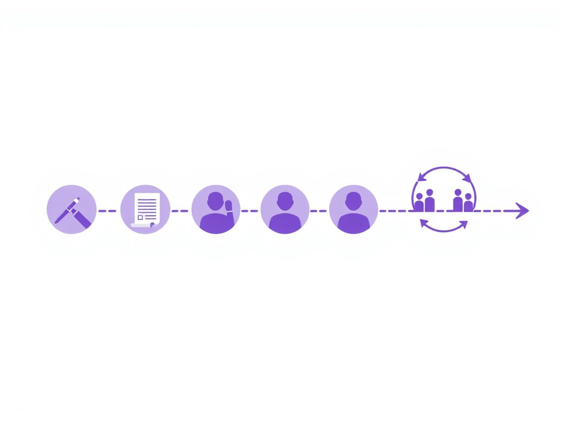 Five-stage timeline of how an IT outsourcing engagement with MONA starts and scales