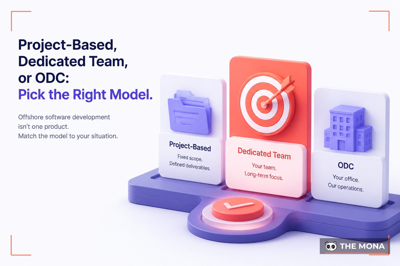 Project-Based, Dedicated Team, or ODC: Pick the Right Model